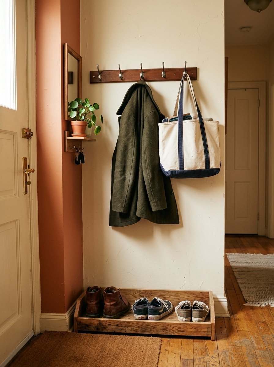 Entryway Organization Ideas for Small Apartments (No Mudroom Needed)