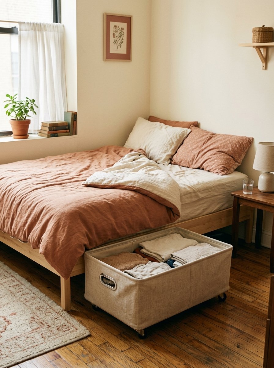 The Best Under-Bed Storage Solutions for Tiny Bedrooms